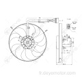 Ventilateur de radiateur pour VW GOLF VW BORA